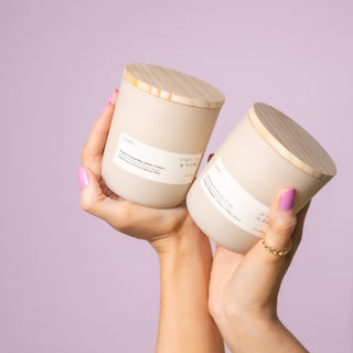 White Tea Thyme | Matte Cream Jar