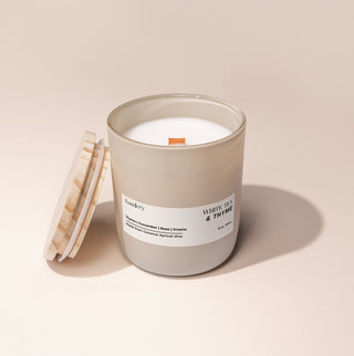White Tea Thyme | Matte Cream Jar