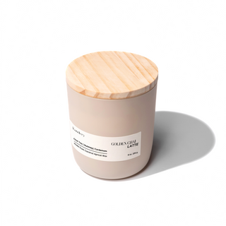 Golden Chai Latte | 8 oz Fall Candle | Gift for Him