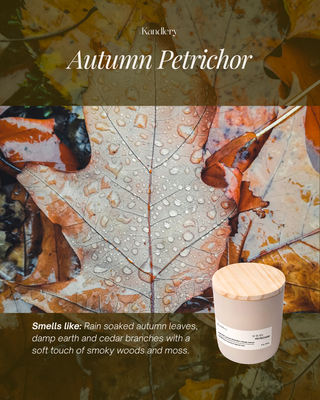 Autumn Petrichor | 8oz Fall Candle
