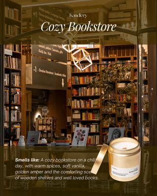 Cozy Bookstore  | 9oz Fall Candle